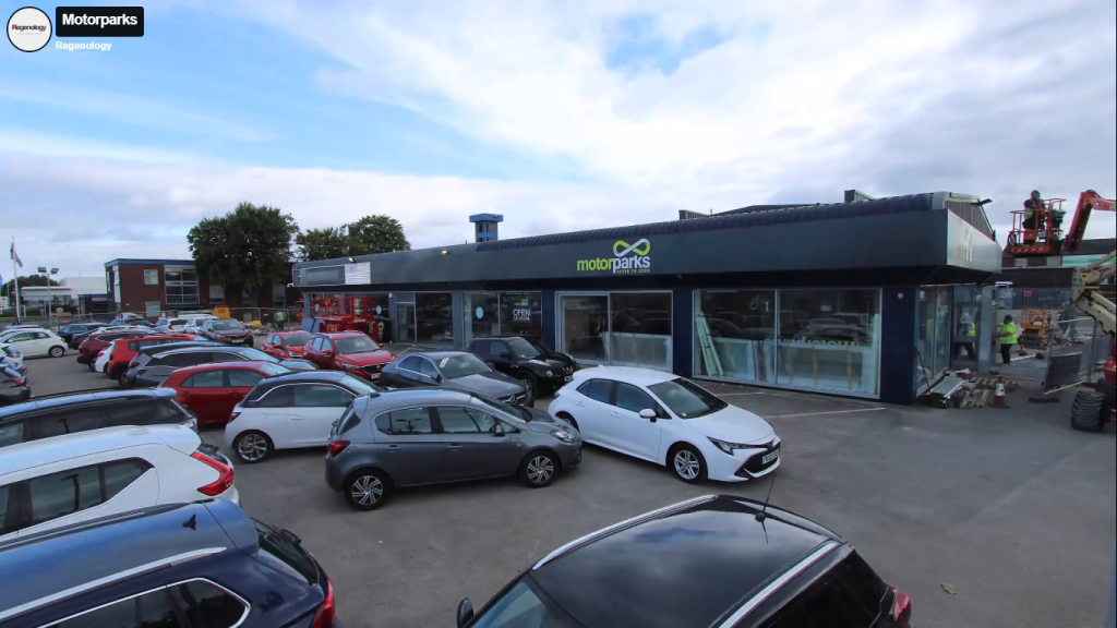Motorparks Warrington time-lapse image